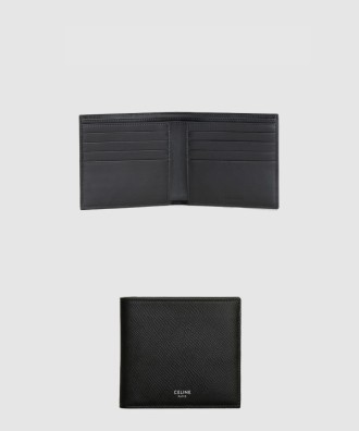 2단 지갑 그레인 카프스킨 10B653