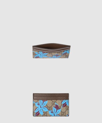 GG 플라워 카드 지갑 841149