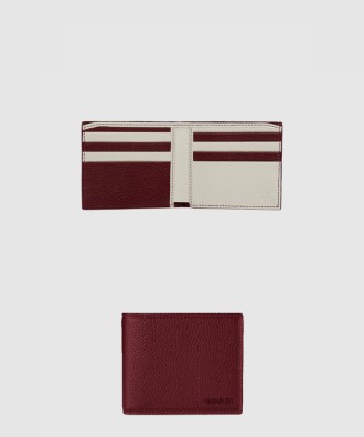내부 투톤 플랩 지갑 로고 지갑 817019