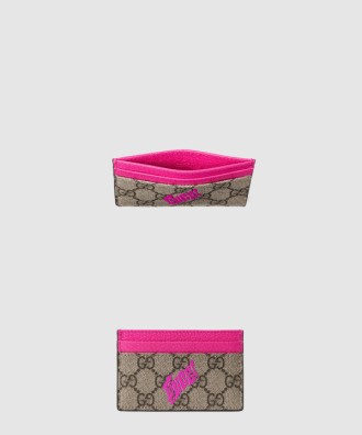 GG 모노그램 투톤 플랫 카드케이스 835322