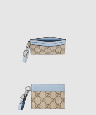 GG 엠블럼 스트랩 카드 케이스 819121