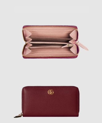 GG 마몽 장지갑 레더 456117