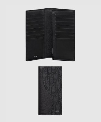 Saddle 버티컬 장지갑 2ADBC