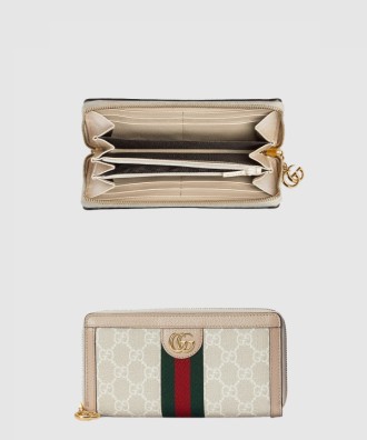 오피디아 GG 풀 지퍼 지갑 523154