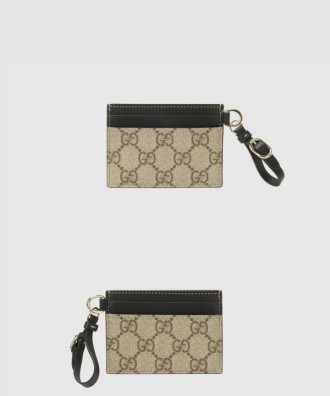 GG 엠블럼 스트랩 카드 케이스 819121
