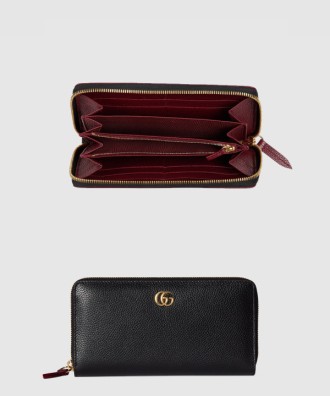 GG 마몽 바이컬러 지퍼 지갑 456117