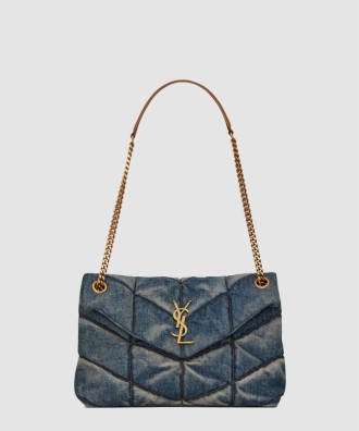 루루 푸퍼백 데님 스몰 577476