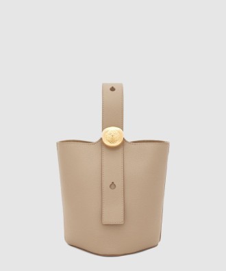 미니 페블 버킷 백 - 소프트 그레인 카프스킨