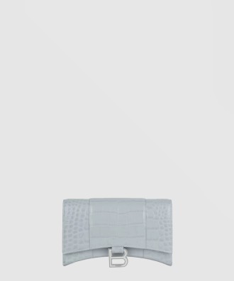 아워글래스 크로커다일 엠보싱 월렛 온 체인 656050