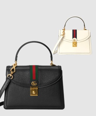 오피디아 GG 스몰 탑핸들백 651055