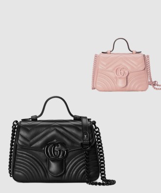 GG 마몽 미니 탑핸들백 702563