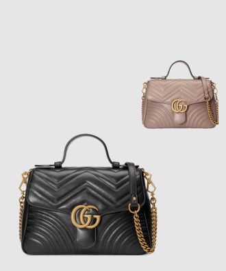 GG 마몽 스몰 탑핸들백 498110