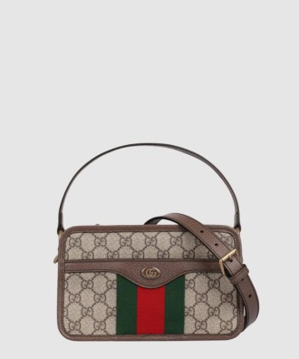 뱀부 1947 GG 스몰 탑 숄더백 598130