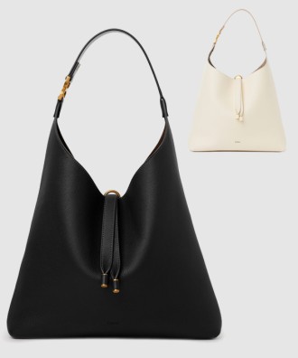 그레인드 가죽 Marcie 호보백 SS630