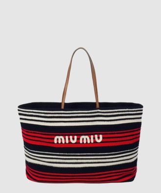 라피아 앤 코튼 토트백 5BG228