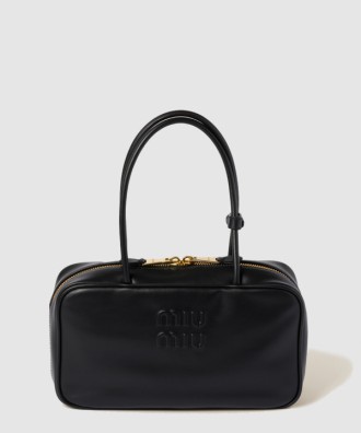 보 가죽 탑 핸들백 5BB172