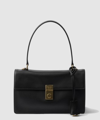 소프트 사운드 미디엄 가죽 숄더백 1BN023