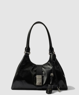 미디엄 가죽 토트백 1BG563