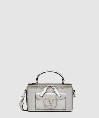 로코 메탈릭 카프스킨 미니 숄더백