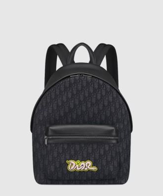 Rider 2.0 DIOR AND KAWS 지퍼 백팩 1ESBA