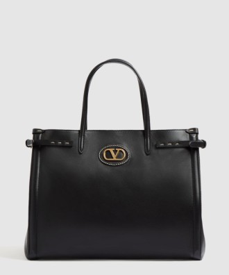 가라바니 앙티브 미디엄 카프스킨 쇼퍼백