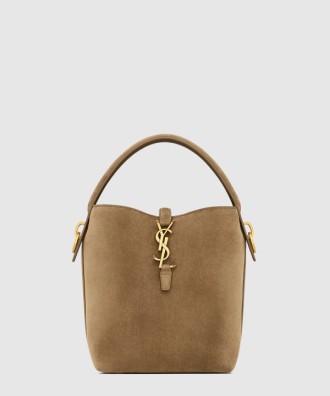 스웨이드 소재의 le 37 스몰백 749036