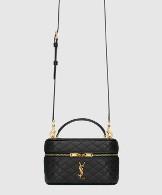 램스킨 소재의 gaby 배니티백 766731