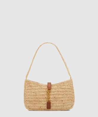 르 5 a 7 미니 숄더백 라피아 710318